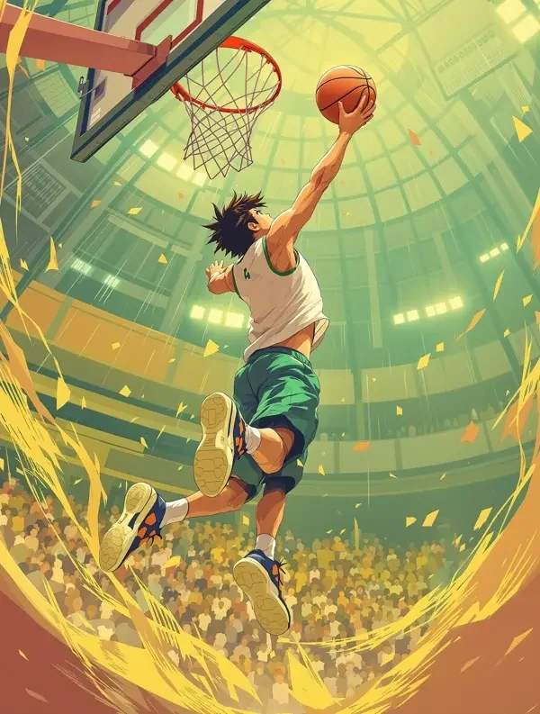热血篮球场 漫画封面