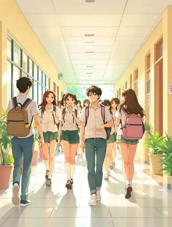校园时光机 漫画封面