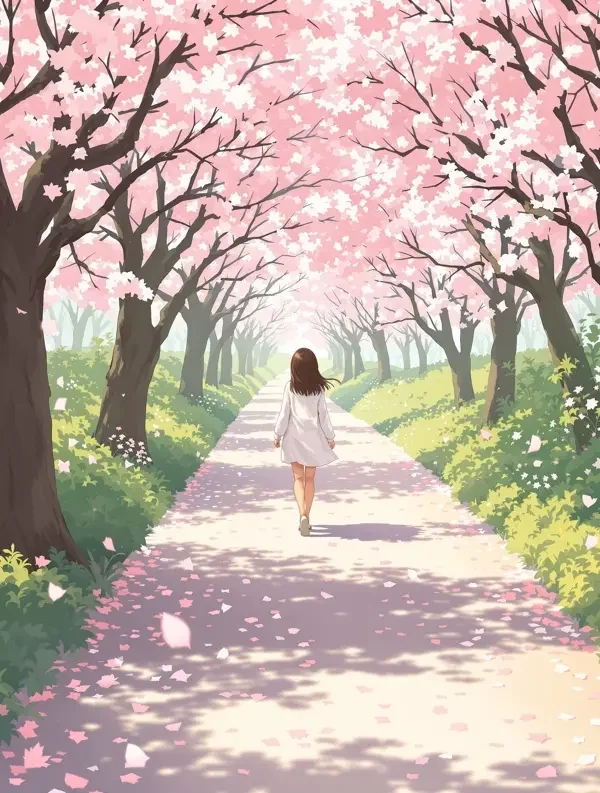 樱花小径 漫画 樱花小径 漫画封面